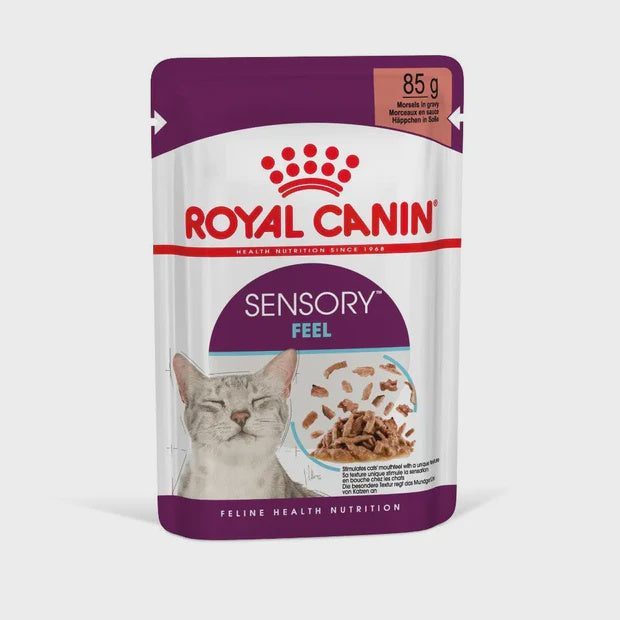 Sensory Feel Morsels In Gravy Cat Wet Cat Food Pouch