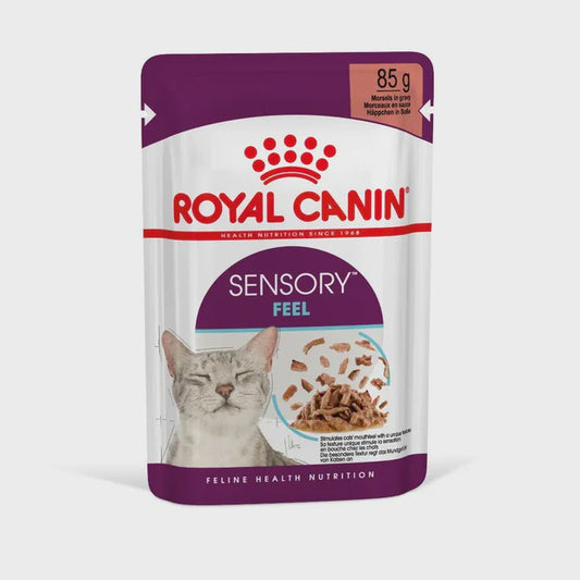 Sensory Feel Morsels In Gravy Cat Wet Cat Food Pouch