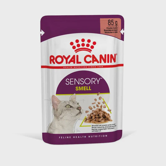 Sensory Smell Chunks In Gravy Cat Wet Cat Food Pouch