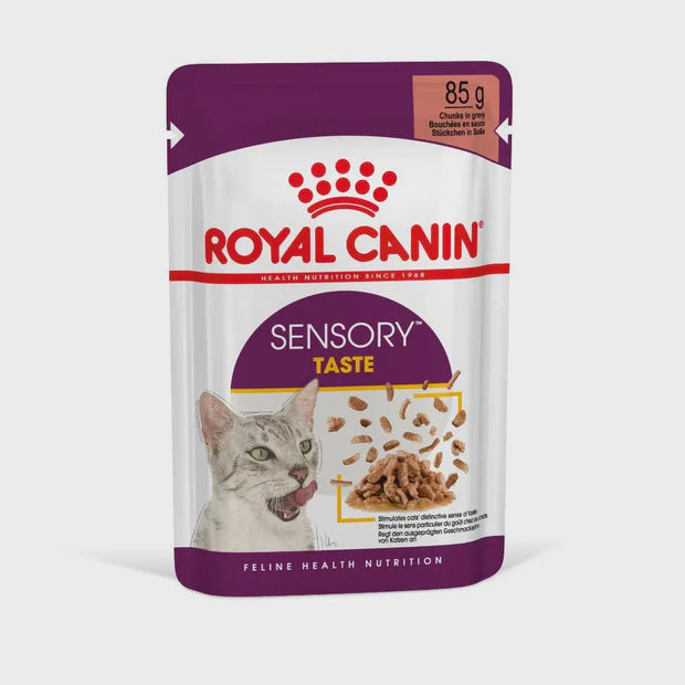Sensory Taste Chunks In Gravy Cat Wet Cat Food Pouc