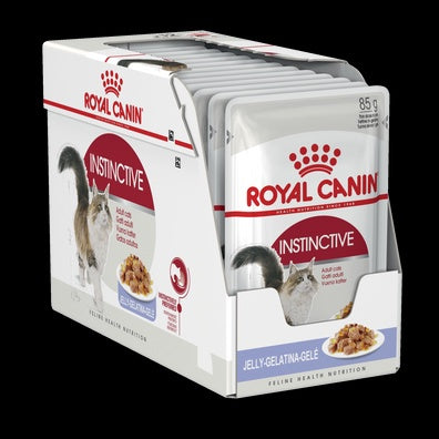 Instinctive Jelly Cat Wet Cat Food Box Of 12