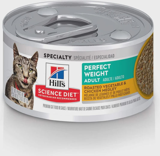 Adult Feline Perfect Weight Medley79g can