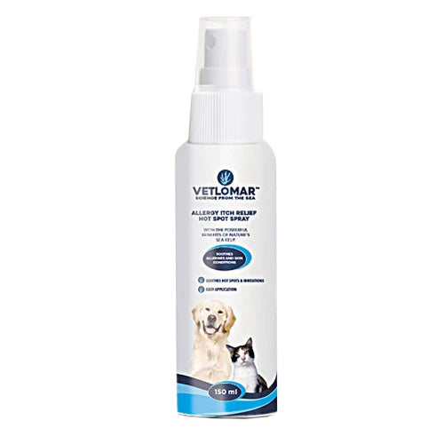 Vetlomore Allergy Itch Relief Hot Spot Spray 150ml