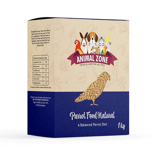 AnimalZone Parrot Food Natural 1kg