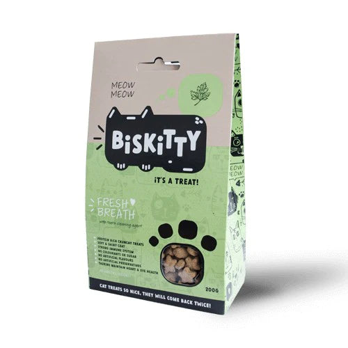 Biskitty Fresh Breath Cat Biscuits 200g