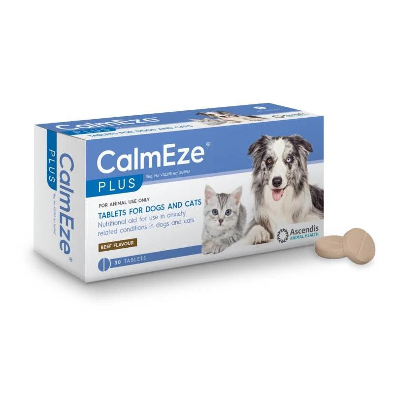 Calmeze Plus Calming Tablets for Dogs & Cats SINGLES