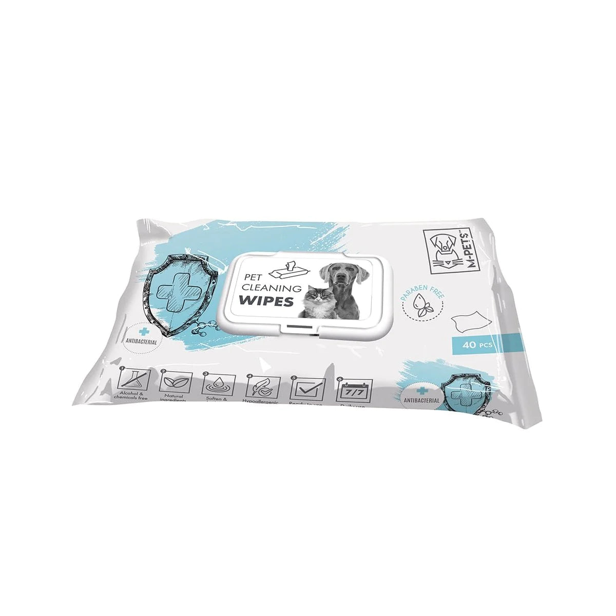 m-pets bamboo pet wipes