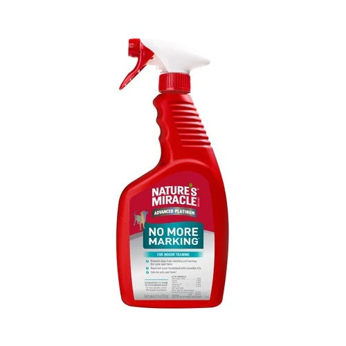 Nature's Miracle Dog no more marking stain and odor remover spray with repellent 709ml