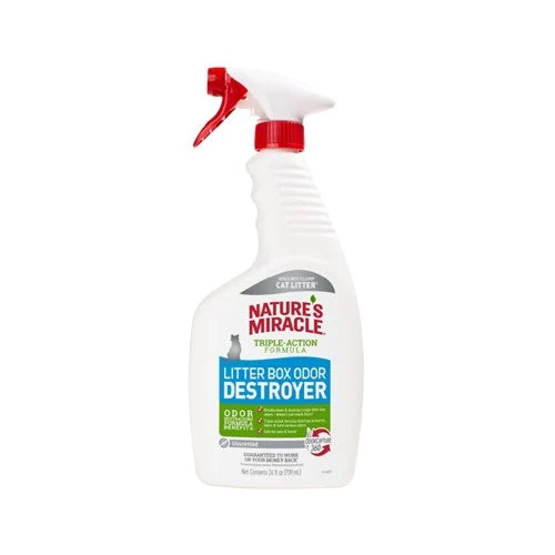 Nature's Miracle Cat Litter Box Odor Destroyer spray 709ml
