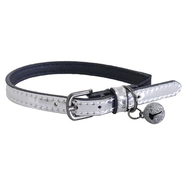 Rosewood Cat Collar Silver