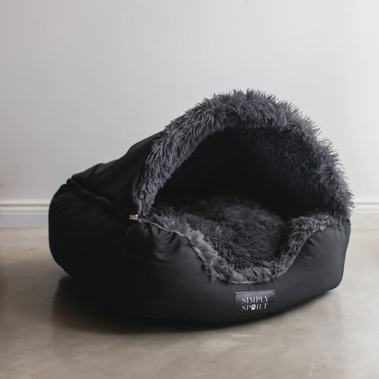 Burrow Dome Bed Black Medium