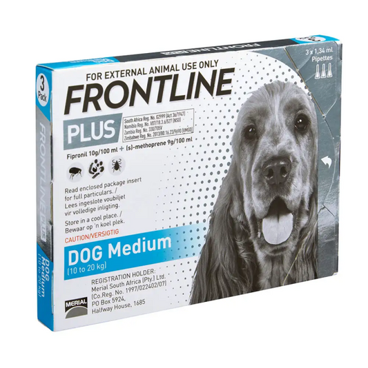 Frontline Plus (10kg-20kg) (pack of 3)