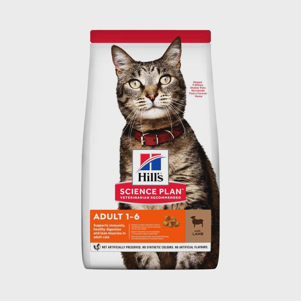 Hill's Science Plan Adult Cat Dry Food Lamb  3kg