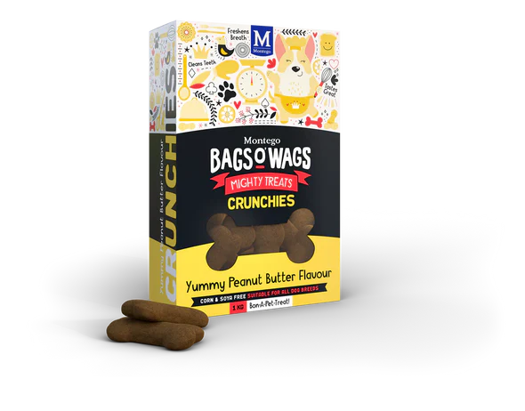 Montego Bags O' Wags Peanut Butter  1 kg