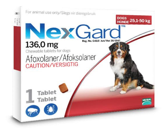 NexGard Chewables Dog (25-50kg)