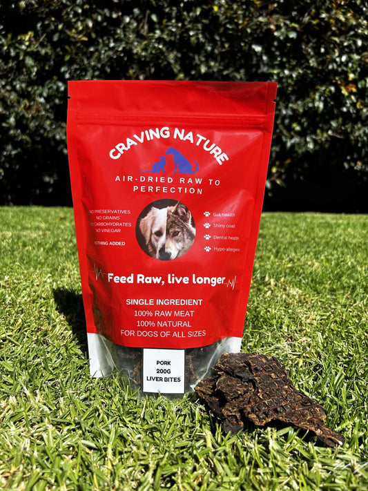 Craving Nature Pork Liver Bites 200g