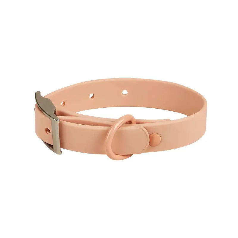 Pet Haus Biothane Collar Pink