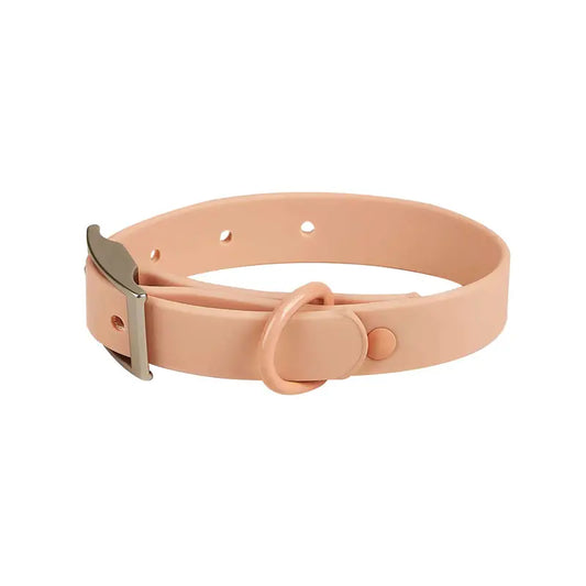 Pet Haus Biothane Collar Pink