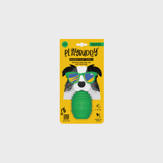 Thrill  Green Dog Toy