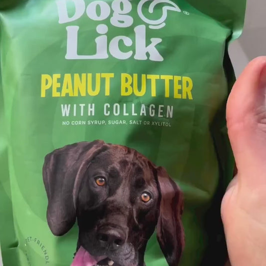 Dog Lick Peanut Butter with Collagen Dog Treat - 500g