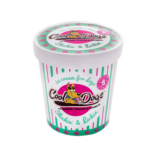 Cool Dogs Ice Cream Venison Coconut 500g tub