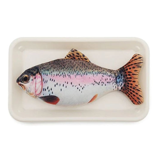 Natural Catnip Trout Cat Toy