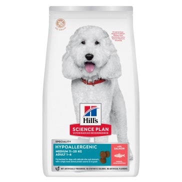 Hill's Science Plan Hypoallergenic Salmon Medium Adult Dog Food