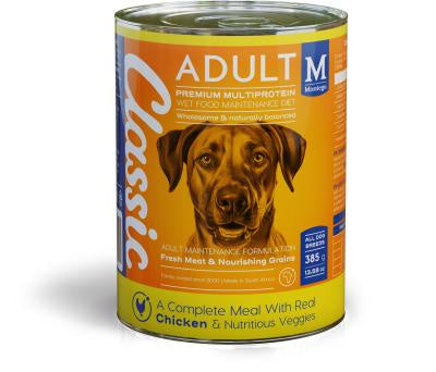 Classic Wet Adult Chicken & Veg  385g