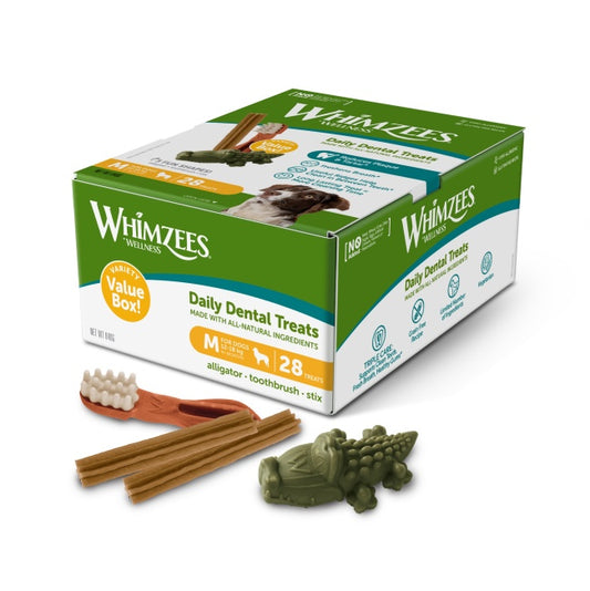 Whimzees Dental Dog Treats Medium
