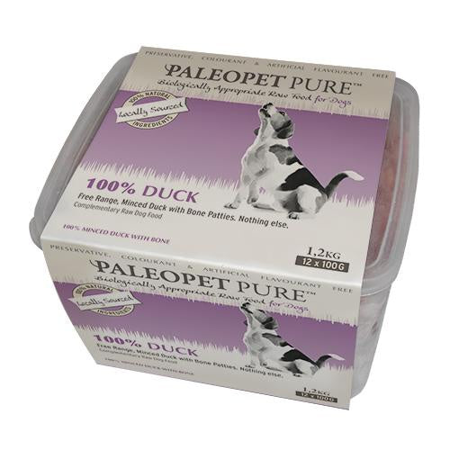 PaleoPet Pure 100% Duck for dogs (COLLECTION ONLY)