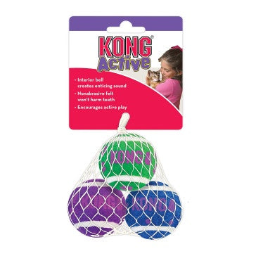 Tennis Balls with Bells Cat Toy