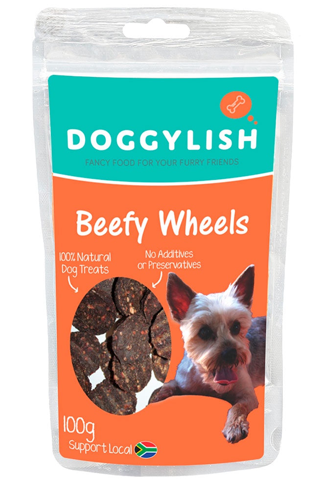 Doggylish Beefy Wheels 200g