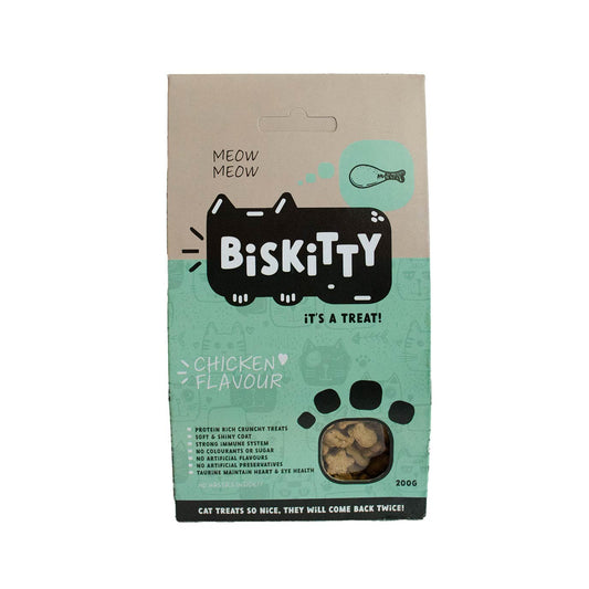 Biskitty Chicken Cat Biscuits 200g