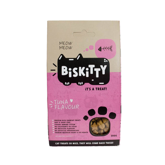 Biskitty Tuna Cat Biscuits 200g