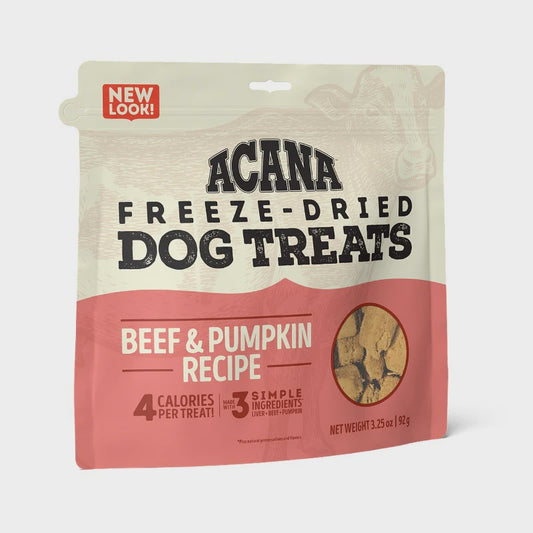 Acana Singles Freeze-Dried Dog Treats - Beef & Pumpkin