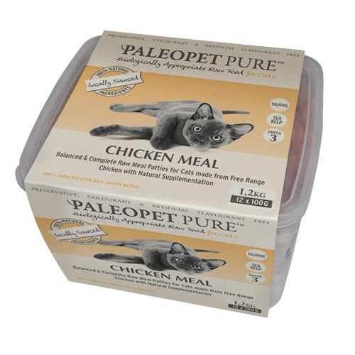 PaleoPet Pure Chicken Meal Patties for Cats (COLLECTION ONLY)