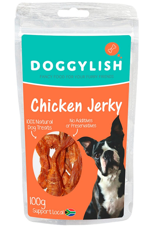 Doggylish Chicken Jerky 200g