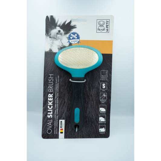 M-pets Oval Slicker Brush Large
