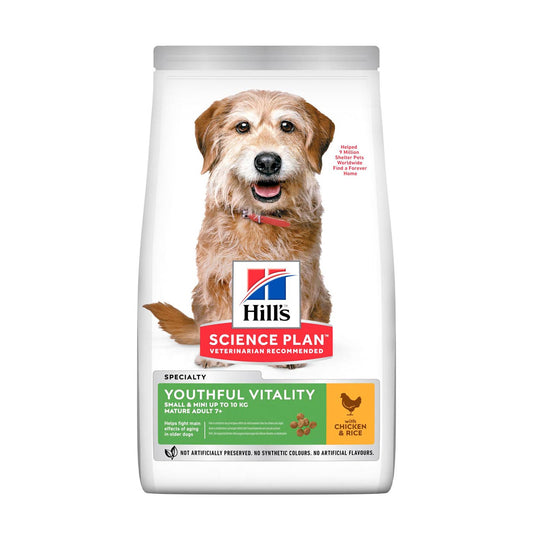 Hills Science Diet Senior Vitality Mature 7+ Canine Small & Mini Breed chicken