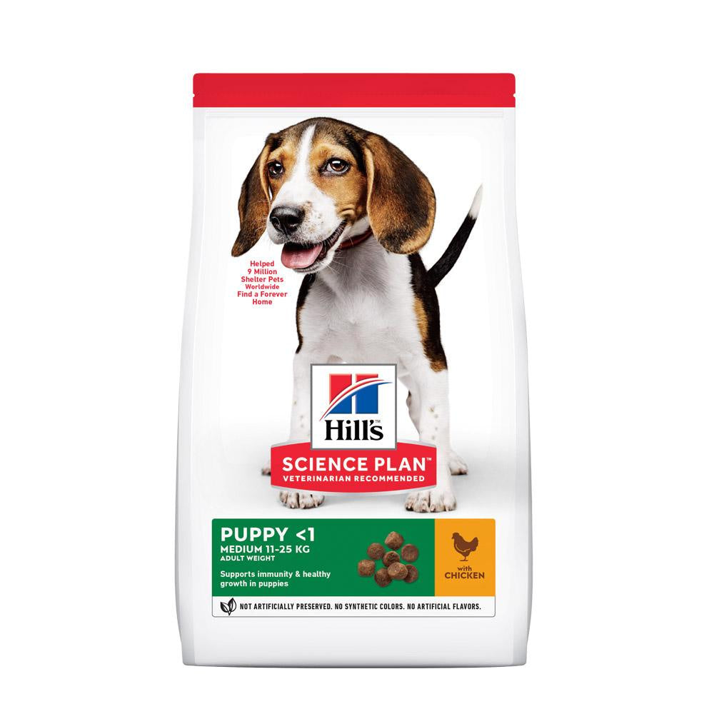 Hills Science Plan Puppy medium chicken