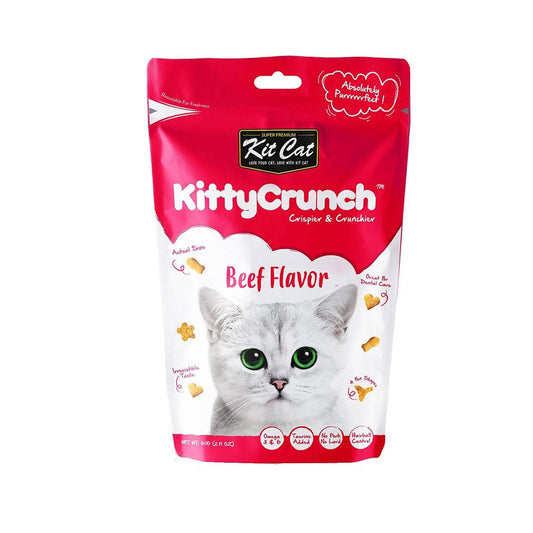 Kit Cat Kitty Crunch Beef Flavour 60g