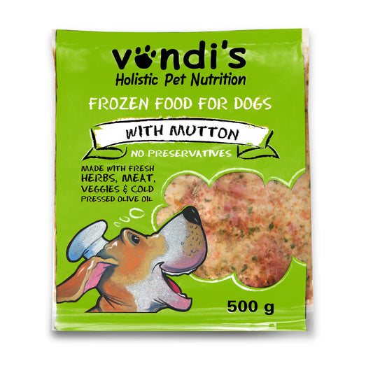 Vondis Natural Mutton & Tripe Dog Food (Collection Only)