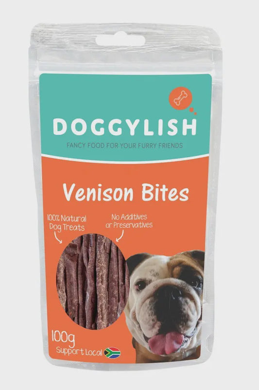 Doggylish Venison Bites 200g