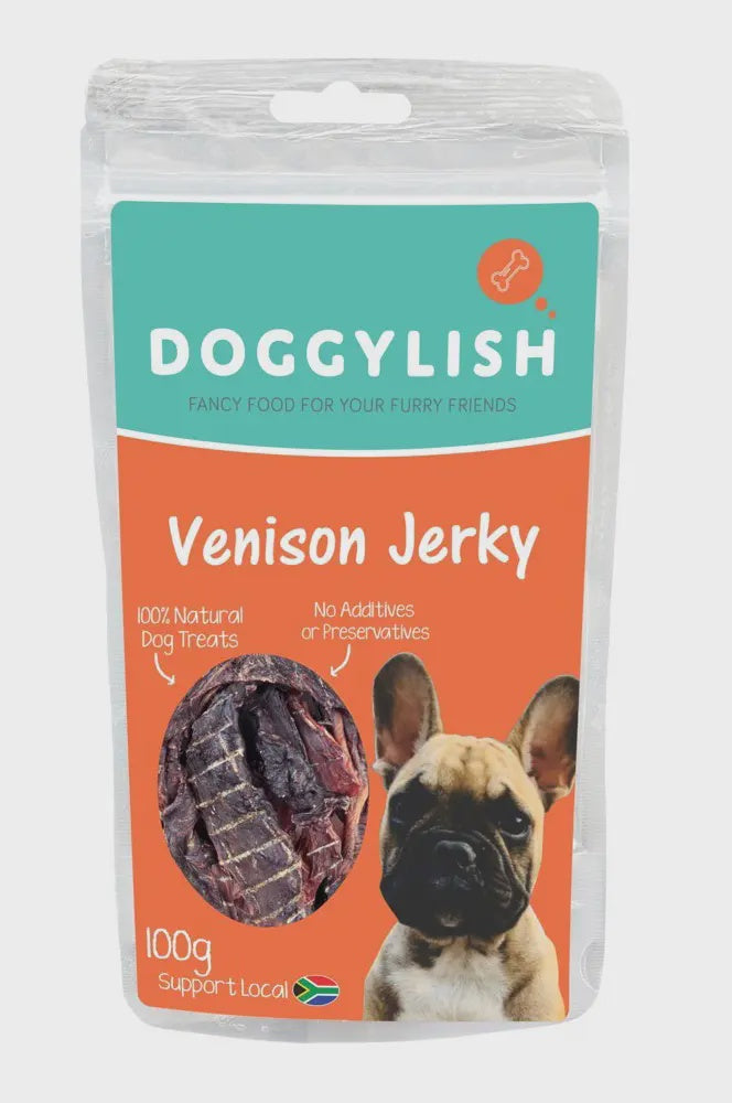 Doggylish Venison Jerky 200g