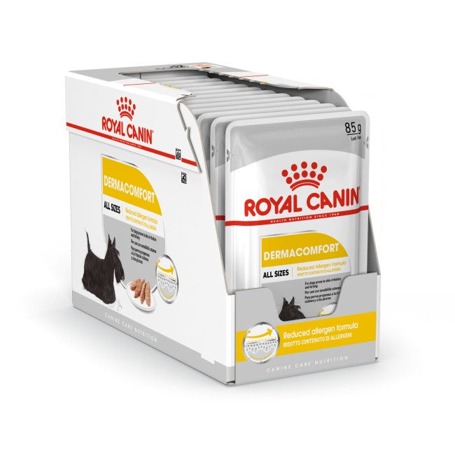 Royal Canin Dermacomfort Adult Wet Food Pouches