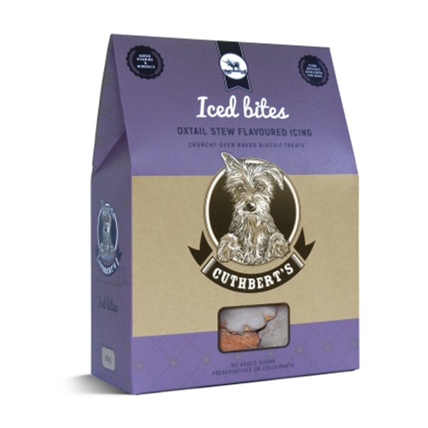 Cuthbert's Iced Oxtail Dog Biscuits 650g