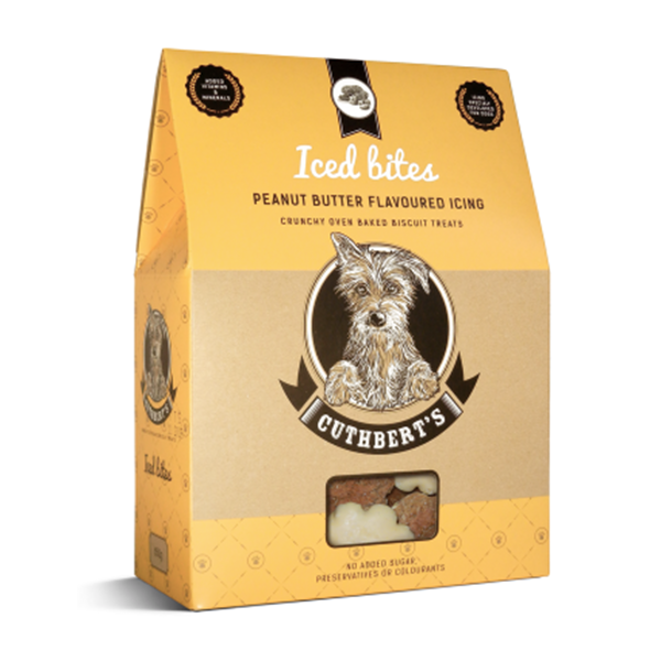 Cuthbert's Iced Peanut Butter Dog Biscuits 650g