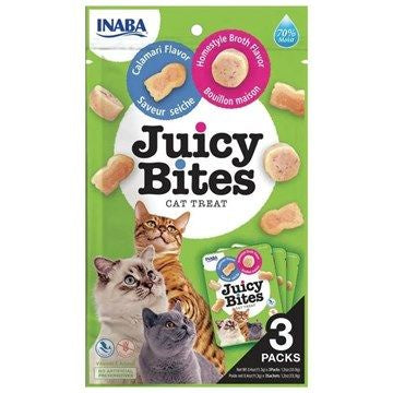 Juicy Bites Broth & Calamari (3 Pack)
