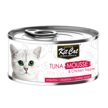 Kit Cat Adult Tuna Mousse and Chicken Topper