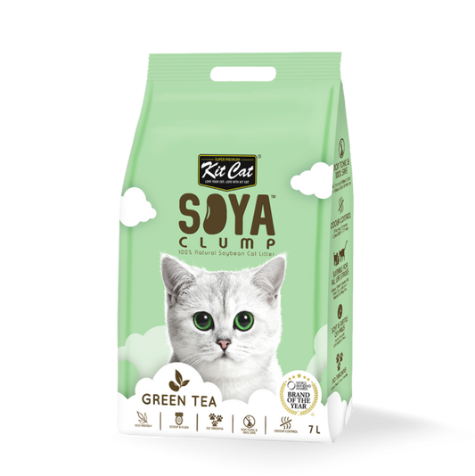 Kit Cat Green Tea Soya Clump Cat Litter